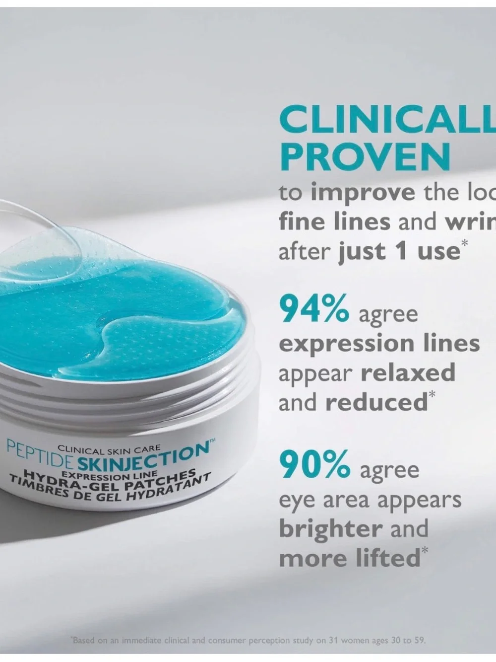 PETERTHOMASROTH peptide injection hydra-gel patches
